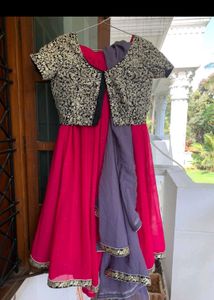 Lehanga Choli With Full Work Blouse And Dupatta