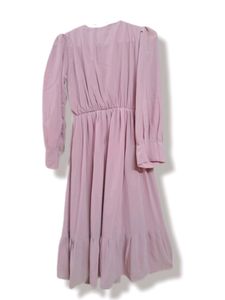 PURPLE MIDI DRESS