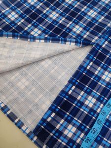 Blue Chex Girls  Top