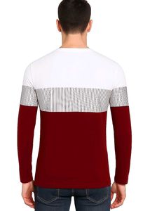 Brand New White Maroon Men&#39;s T-shirt