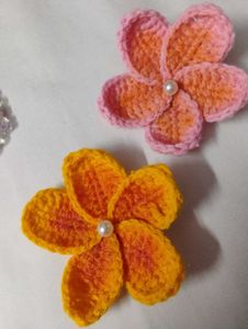 Crochet Hair Accessories Combo 🎀🫶