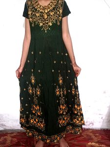 PartyWear Traditional Frock Top For Girl And Woman