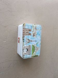 Paris Themed Tin Box