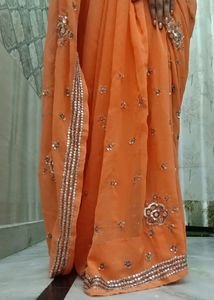Fully Stone Work Saree