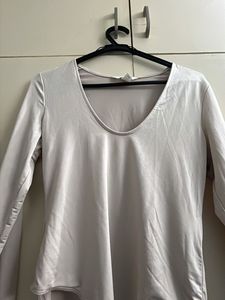 H&amp;M Nude Pink Shimmery Bodysuit