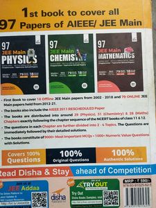 97 Jee Main Physics Online+Offline Pyq &amp; Solution|