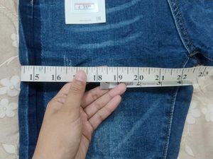 Zara Striped Flare Jeans