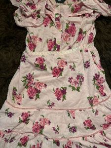 Floral Print Maxi Dress