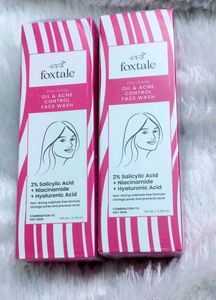 Foxtale Oil & Acne Face Wash