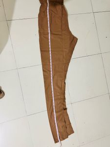 Elegant Brown  Tan Anarkali Suit