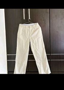 White Wide Leg Pant