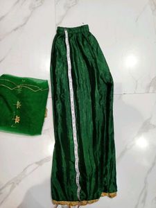 Green Embroidered Party Wear Suit xxl