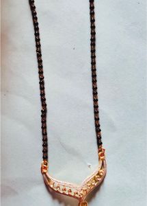 Elegant Diamond-Cut Mangalsutra