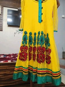 Beautiful Yellow Kurta