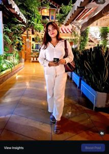 Casual White Co-ord Set