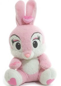 Pink Bunny Plush Toy