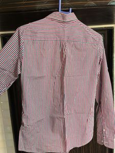 Checkered Button-Down Shirt