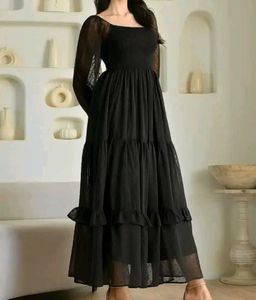 Elegant Black Maxi Dress