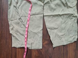 ZARA- COMBO Paperbag Pant