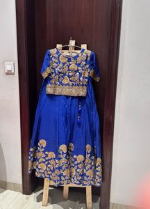 Elegant Blue Lehenga Choli