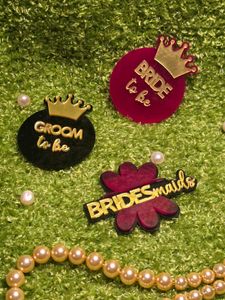 Wedding Party Pins