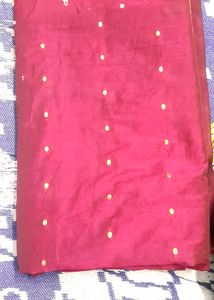 Grape Wine Color Amazing saree😍🤎