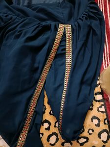 Heavy Party Wear Dhoti Suit In L Size