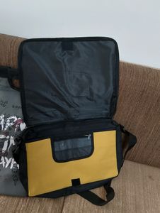 I Am Selling 2 Bags Grey And Yellow
