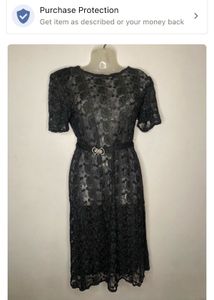 Chic winter red Midi Dress Combo