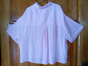 Pink Oversized Shirt