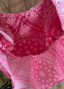 Pink Paisley Top