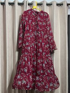 Floral Print Midi Dress