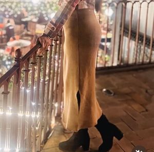Slim Look Woollen Skirt