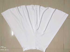 Full Flare White Palazzo, Crepe Fabric