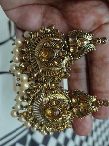 Elegant Gold-tone Earrings