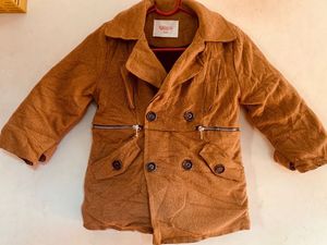 Stylish Brown Kids' Coat