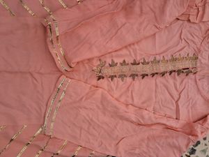 Rayon Kurti With Gota Patti