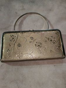 Sparkling Diamond Pattern Evening Bag