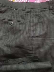 Black Cotton Trouser