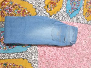 Light Wash Denim Jeans