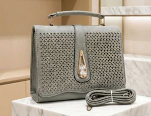 Elegant Grey Handbag / Slingbag