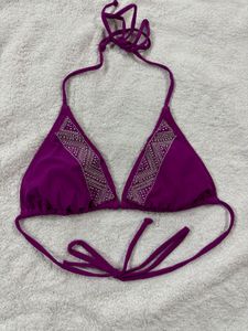 Purple Bikini Top