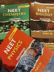 NEET Prep Books -Yakeen Dropper &amp; Some PW Sheets