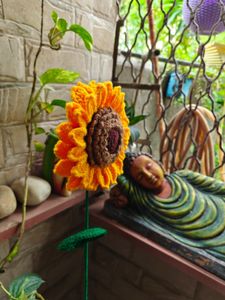 Crochet Sunflower Decoration