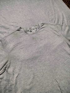 Gray Casual T-Shirt