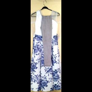 Floral Print Party Dress