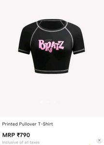 BRATZ Fitted Graphic T Shirt -SAVANA by Urbanic