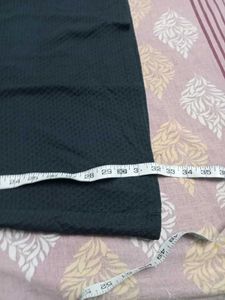 Navy Blue Colour Straight Midi