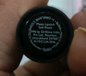 Oriflame On Colour Soft Peach Lipstick