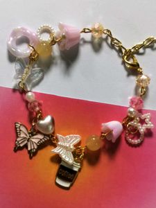 Caffeine Butterfly Bracelet